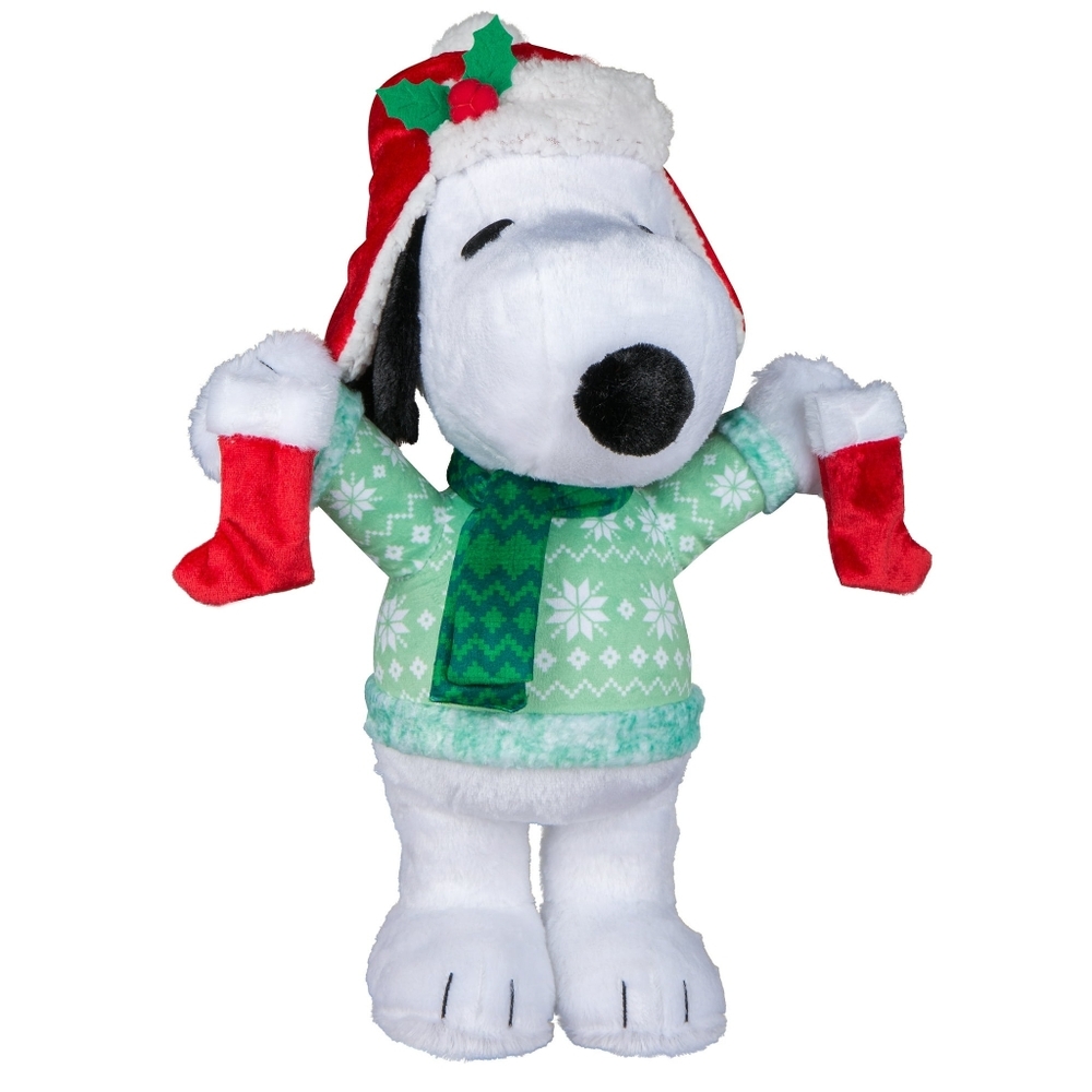 2025 Christmas Snoopy Holiday Greeter Plush